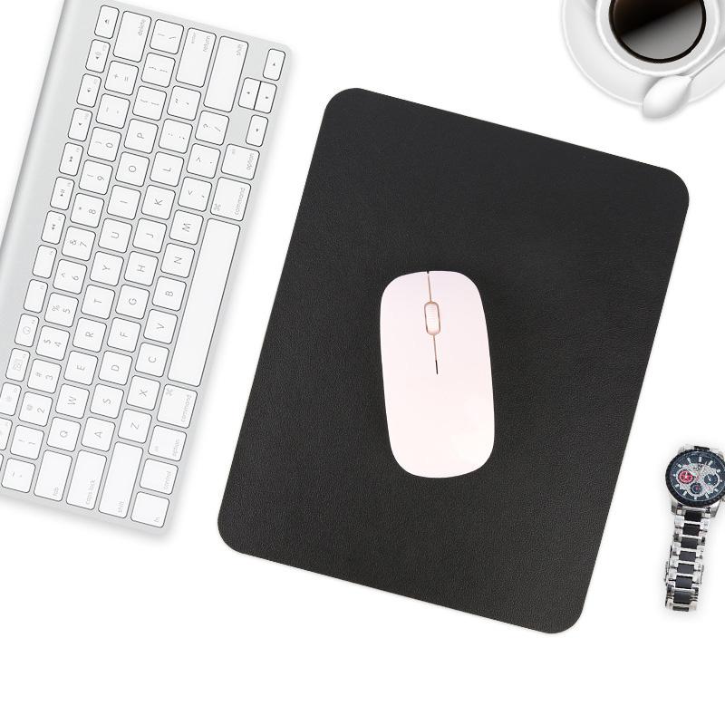 PU Mousepad Creative Universal Anti-slip Mouse Pad Leather Gaming Mice Mat Desk Cushion Fashion Comfortable For Laptops Computer