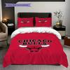 Iconic Bulls Legacy Bedding(1 * duvet cover + 2 * pillowcase, without core) Bedding set Duvet cover and pillowcase Soft and comfortable