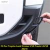 Передняя решетка противотуманной фары Рамка Воздухозаборника Накладка Аксессуары Экстерьера Для Toyota Land Cruiser 250 Prado LC250 2024 2025