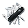 VICTORINOX Climber Черный Нож Швейцарской Армии Нож Треккинг Походы Альпинистское Снаряжение Ножницы в Комплекте Нож Многофункциональный Мульти-крюк Сделано в Швейцарии