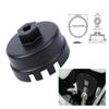 Oil Filter Wrench for Toyota & Lexus 4 Cylinder Prius Matrix Rav4 Auris Corolla Highlander Avalon Camry - Fits 3/8" & 1/2" Drive