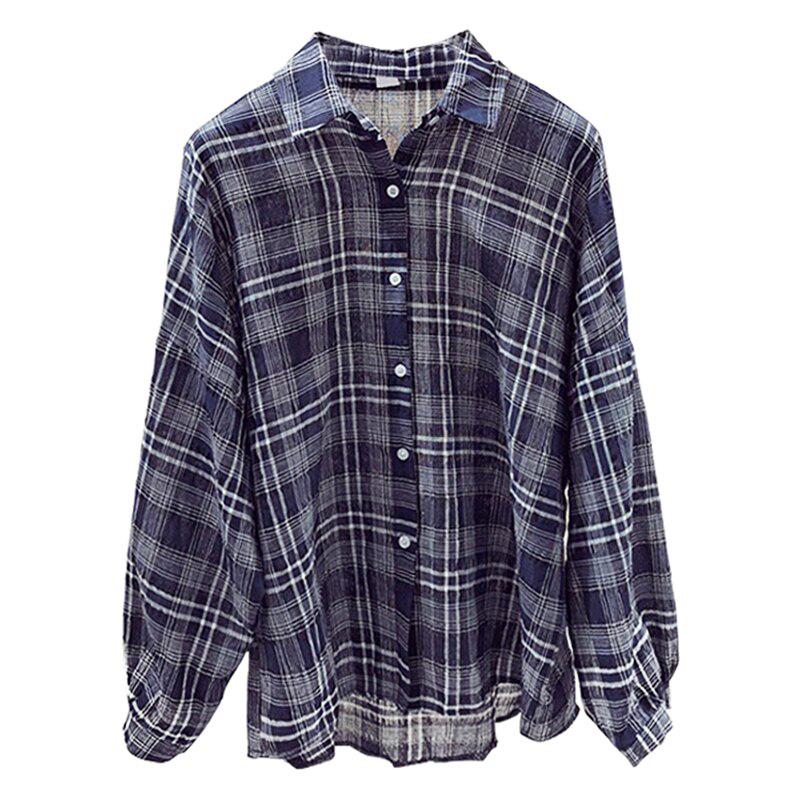 Клетчатая рубашка для женщин