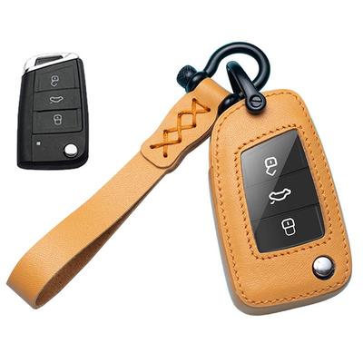 [LETINGFAR] Чехол для ключа для смарт-ключа Volkswagen Чехол-обложка для ключа