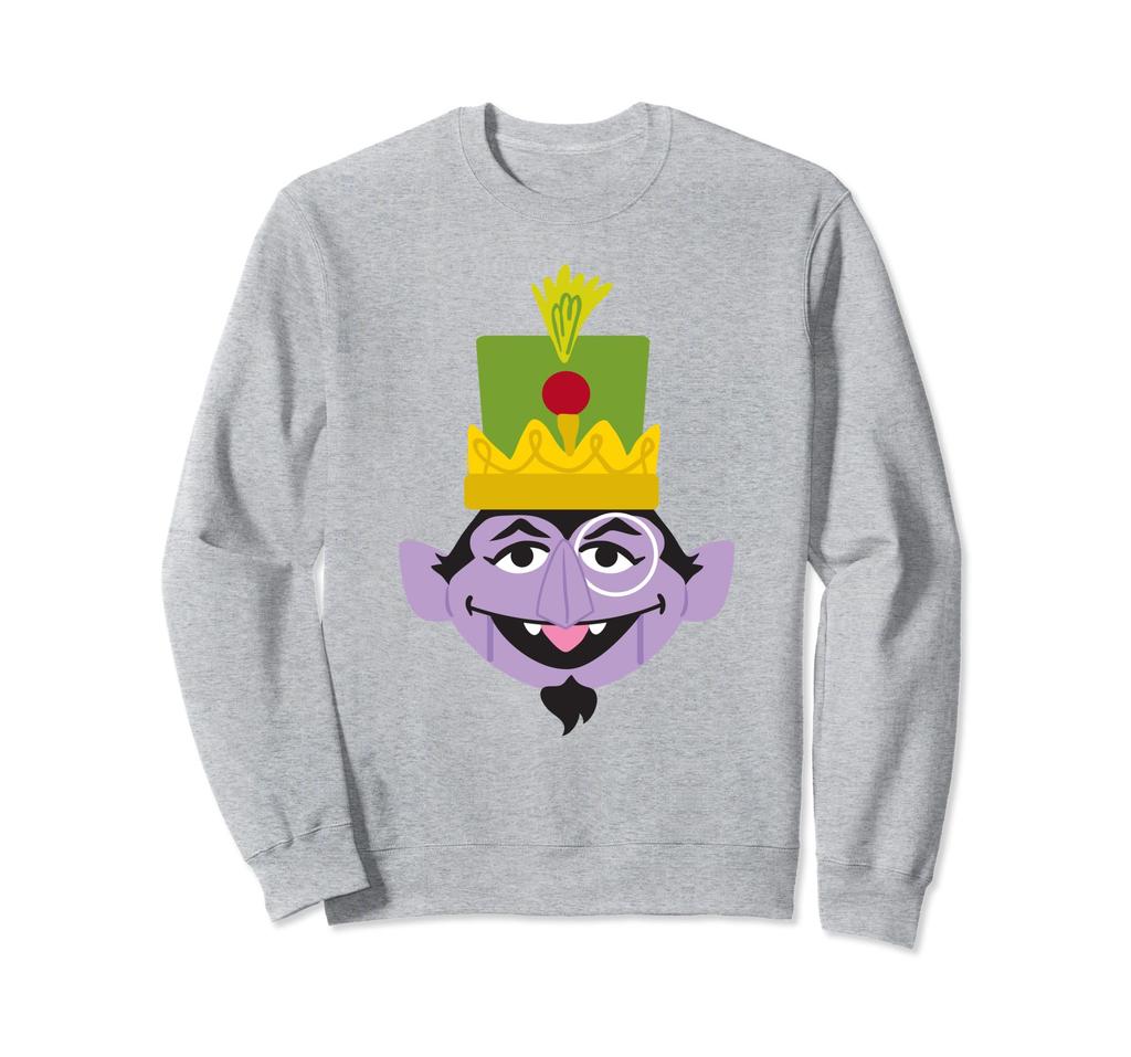 Sesame Street Christmas Nutcracker Count Sweatshirt