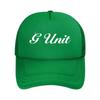 Модная сетчатая бейсболка с текстовым логотипом G Unit, дышащая, повседневная, для улицы, унисекс и женская