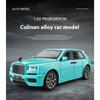 Модель легкосплавного автомобиля Cullinan в масштабе 1/32 со светом и звуком, игрушка премиум-класса для детей, коллекционное издание