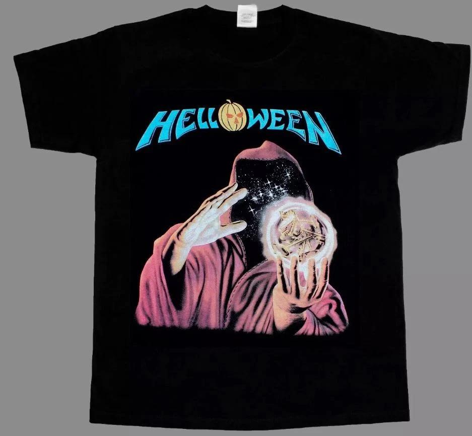 HELLOWEEN KEEPER OF THE SEVEN KEYS band music NEW BLACK T-SHIRT