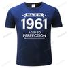 Men Cotton O-neck T Shirt Summer Shubuzhi Tshirt Made In 1961. Aged To Perfection T-shirt Men Women Unisex Tee-shirt Vintage
