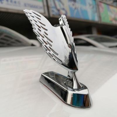 Металлический капот с крыльями ангела, металлическая подставка для капота автомобиля, 3D-аксессуары для модификации автомобиля для всех типов автомобилей, капот Motorc