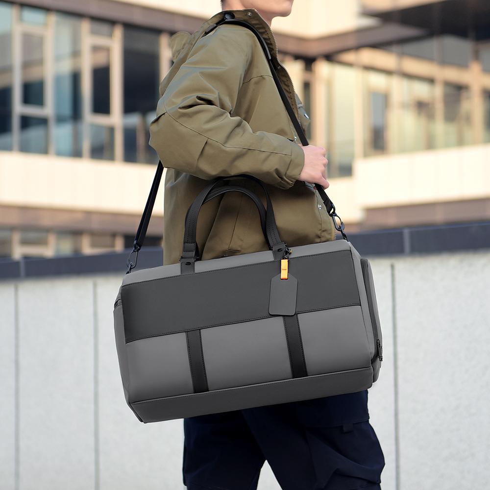 Трансграничная мужская спортивная сумка большой вместимости, водонепроницаемая дорожная сумка, деловая сумка, сухая, влажная, отдельная сумка