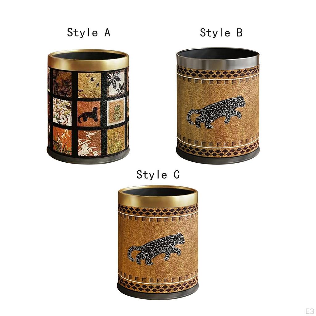 Мусорное ведро WastedBasket Reutilizable Ancient Fillk Duffish для офиса, гостиной, дома