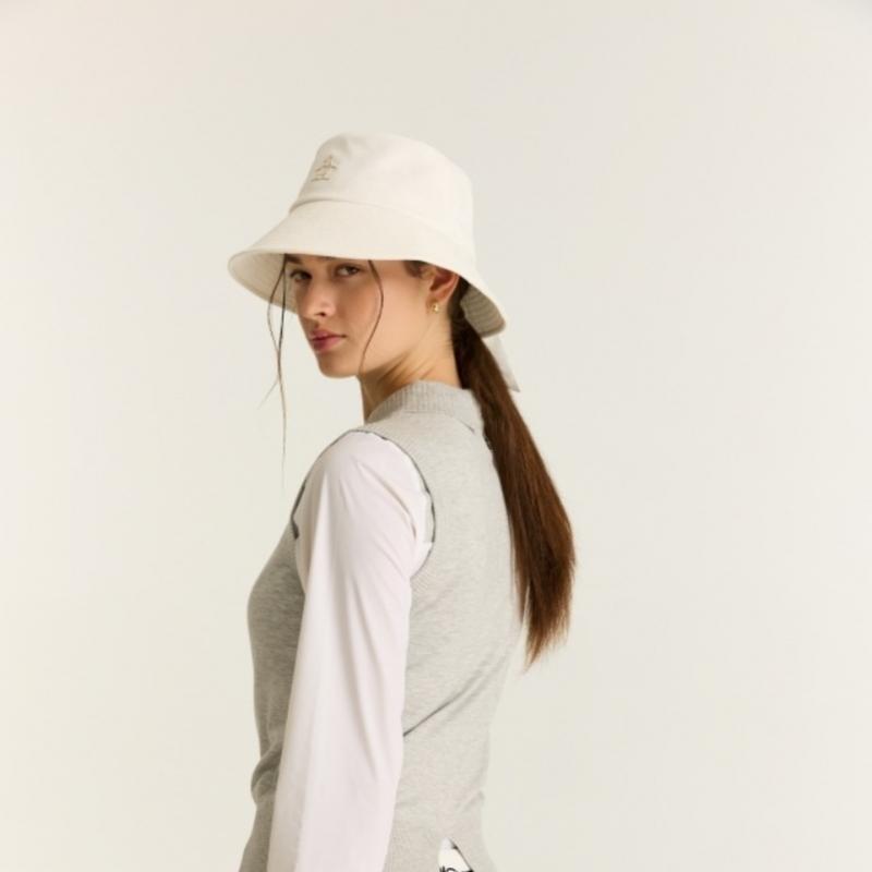 Munsingwear Women Signature Bucket Hat Light Beige Mq322lcp71