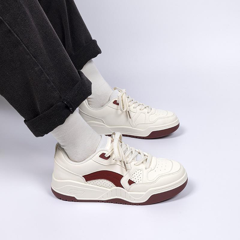 Глобально популярный дизайн кроссовок ZHQ5702 весенние трендовые туфли на платформе мужские сетчатые дышащие белые туфли