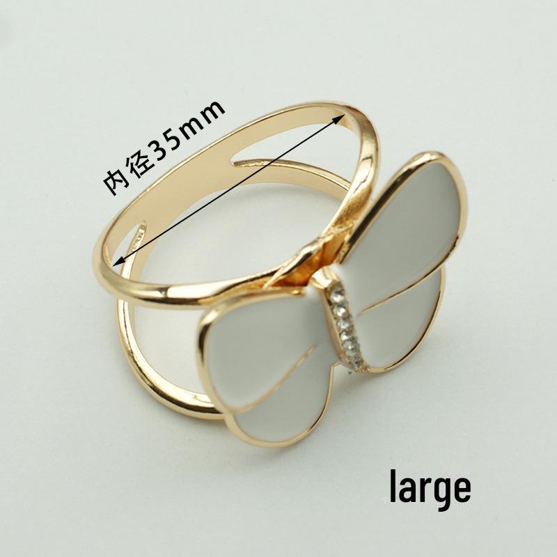 «Шарф и пряжка для пальто из жемчужного шелка — высококачественный корейский аксессуар двойного назначения»