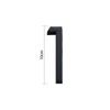 4inch/10cm 3D Black Self-Adhesive ABS Acrylic 0 To 9 Number Plate Sign Door Label Numeral Tag