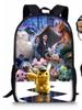 Pokémon Pokémon Backpack Student School Bag Cartoon Anime Backpack