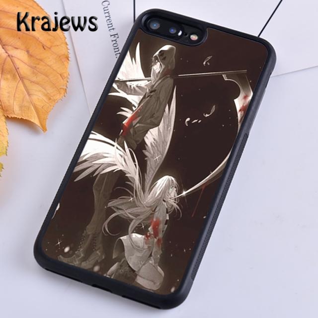 Чехол для телефона Krajews Satsuriku No Tenshi для iPhone 14 5 SE 6s 7 8 plus X XR XS 11 12 13 pro max Samsung Galaxy S21 S22ultra