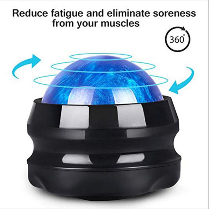 Массажный роликовый массажер для тела, терапия для ног, спины, талии, бедер, мышечный релаксант