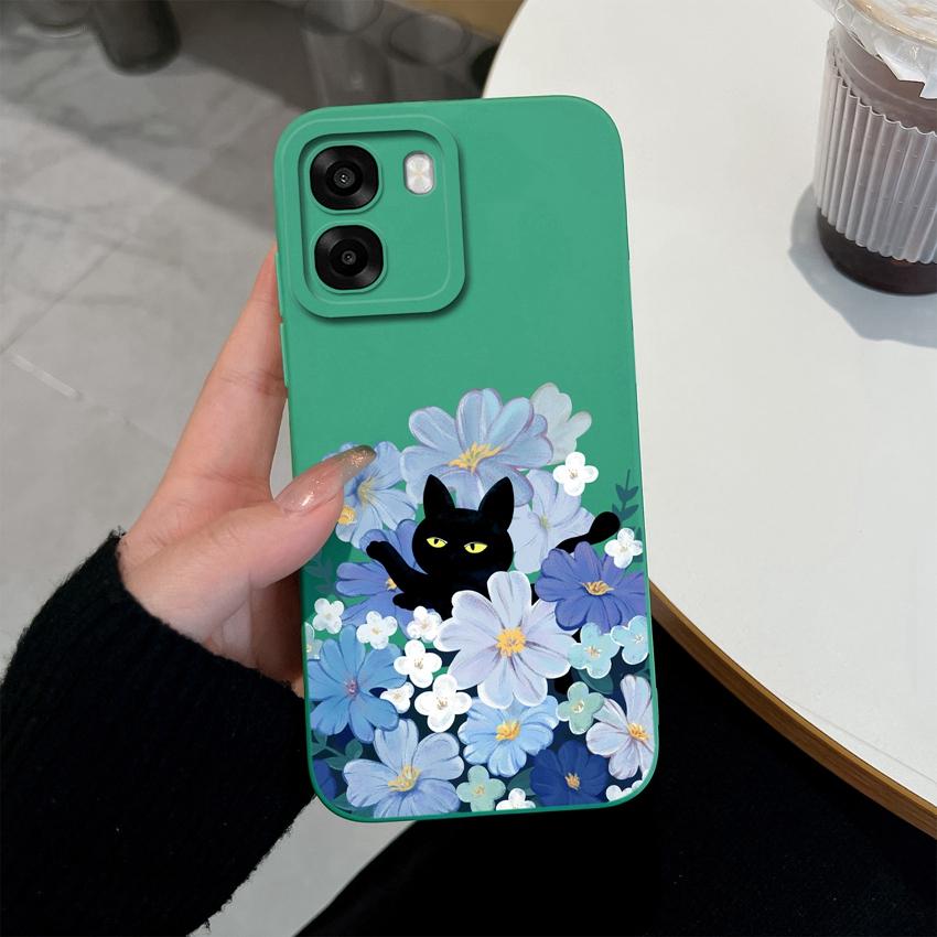 For Oppo A6x A6s Reno 15 15F 15Pro Realme 16Pro Phone Cases Fashion Astronaut Shell Lightweight Liquid Silicone Premium Anti Slip Lens Protector Cover