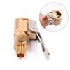 Portable Inflatable Pump for Car Tire Air Chuck Inflator Pump Valve Connector Clip-on Adapter Car Brass 8mm Tyre Wheel Valve