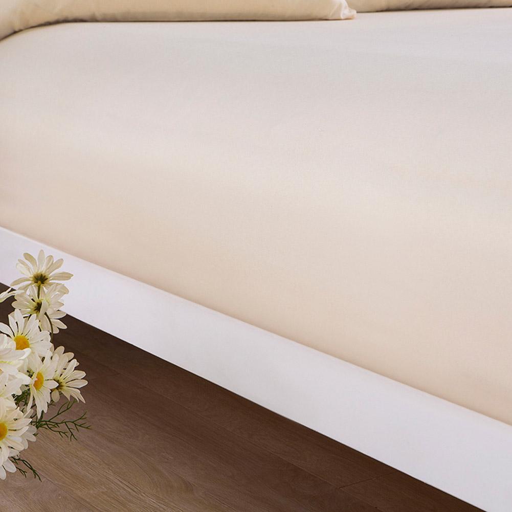 Пыленепроницаемая Простыня на резинке из матовой микрофибры Желтая 180*200+30см