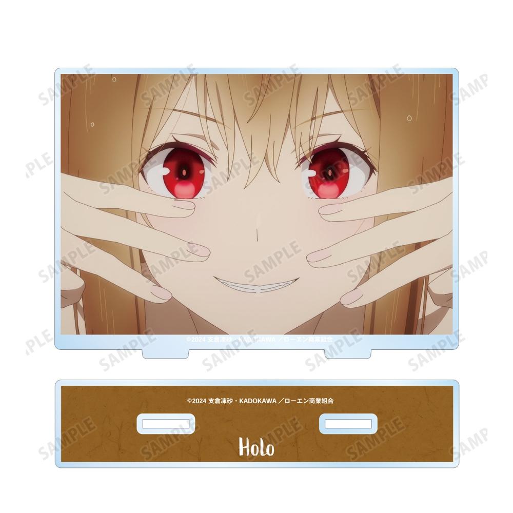 Spice And Wolf Spice And Wolf Merchant Meets The Wise Wolf Holo Scene Shot Big Acrylic stAnd Ver.b