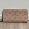 Used Louis Vuitton Zippy Wallet Mahina Monogram Long Wallet Pink Leather