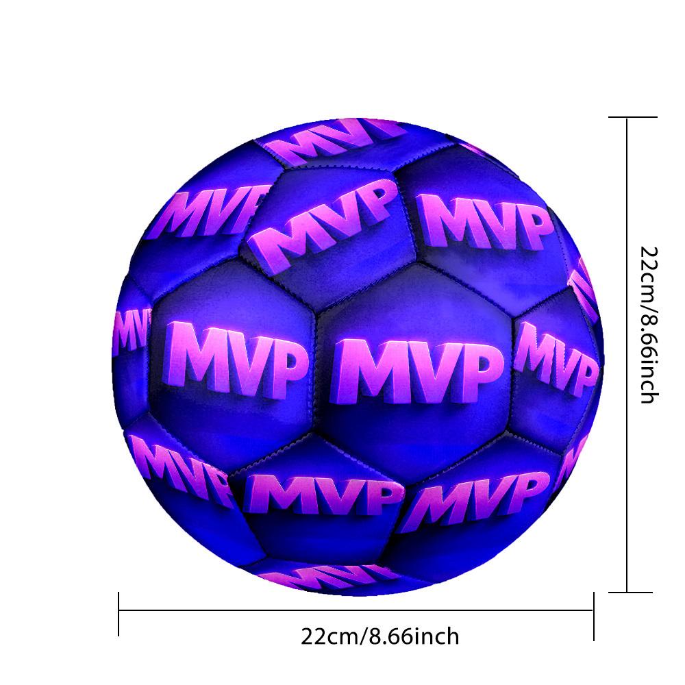1pc Mvp Achievement Size 5 Soccer Ball Professional Lightweight Durable Match Training Football Indoor &Outdoor Sports BallTraining Ball y1