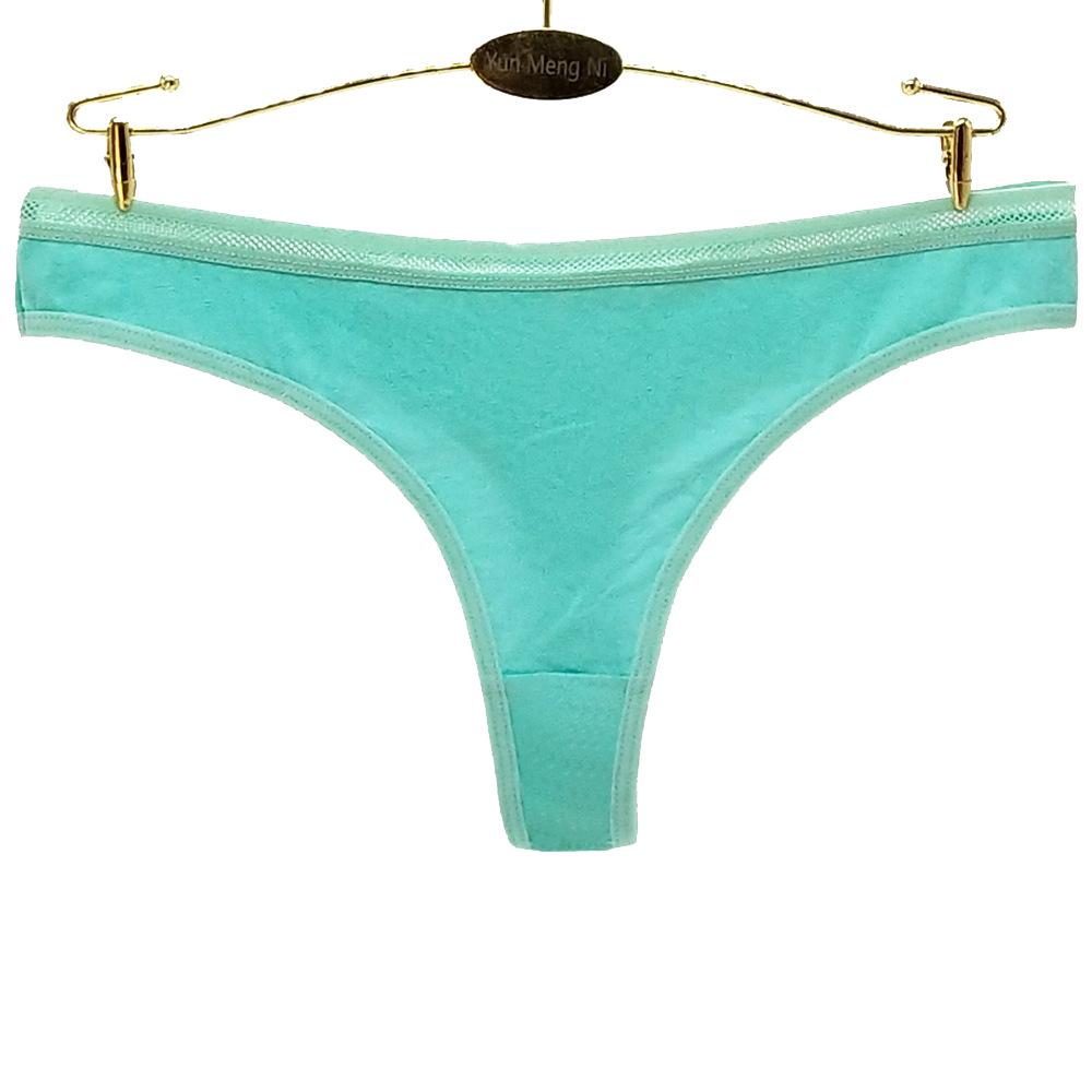 Женские стринги, сексуальные хлопковые трусики, черно-белые кружевные стринги, женские трусики с Т-образной спинкой, женское нижнее белье, трусы, 6 шт./лот