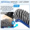 Heavy Duty Swimming Pool Brush Head with Stiff Durable Bristles Curved Design for Pool Wall Floor Step Cleaning Tool