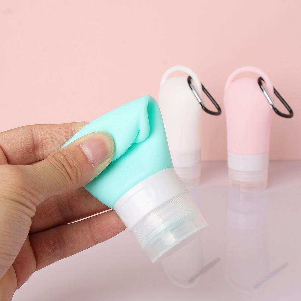 Gel Refillable Portable Hook Silicone Bottle Squeeze Container Sub-bottling Tube Empty Bottles