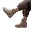 Sewing Winter Modern Boots Round Toe Low Heel Women's Shoes on Sale 2026 High Quality Flat with Ankle Novelty Women's Boots