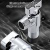 High Flows Angle Valves 1/2in Water Flows Control Valves Water Pipe Switches Hot/Cold Water Shut Off Valves Flows Restrictor