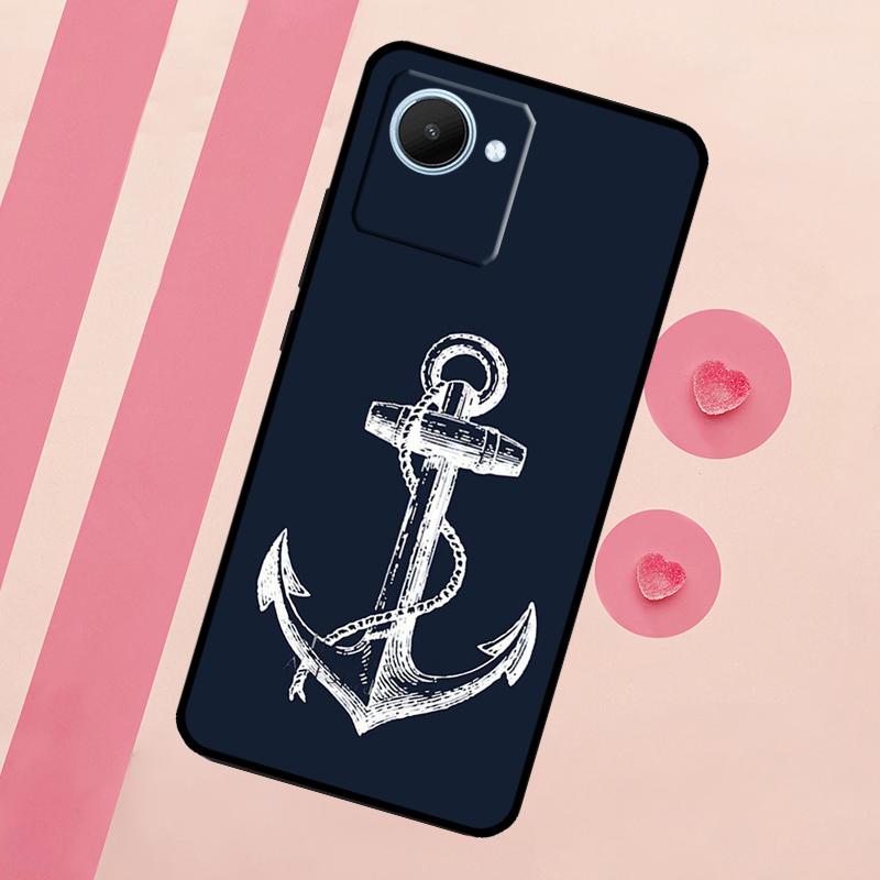 Anchor Sea Beach For Realme 15 10 11 12 13 14 Pro Plus C65 C67 C75 C63 C61 C55 C51 C53 C35 GT6 GT7 Pro Case