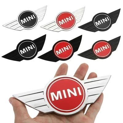 3D ABS Авто Стайлинг Наклейка-эмблема на капот Замена для BMW Mini Cooper Логотип R55 R56 R60 R61 Передние Аксессуары для фар