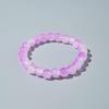 Cross Border Fashion Versatile Color Blended Glass Bead Bracelet for Women's Summer Coolness Jewelry Bead Bracelet Set