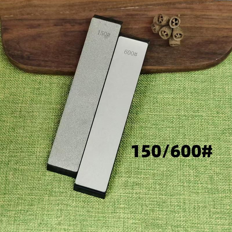 2pcs Large Size Diamond Sharpening Stones Set - Multi-Grit Knife & Tool Sharpener for Outdoor/Kitchen Use