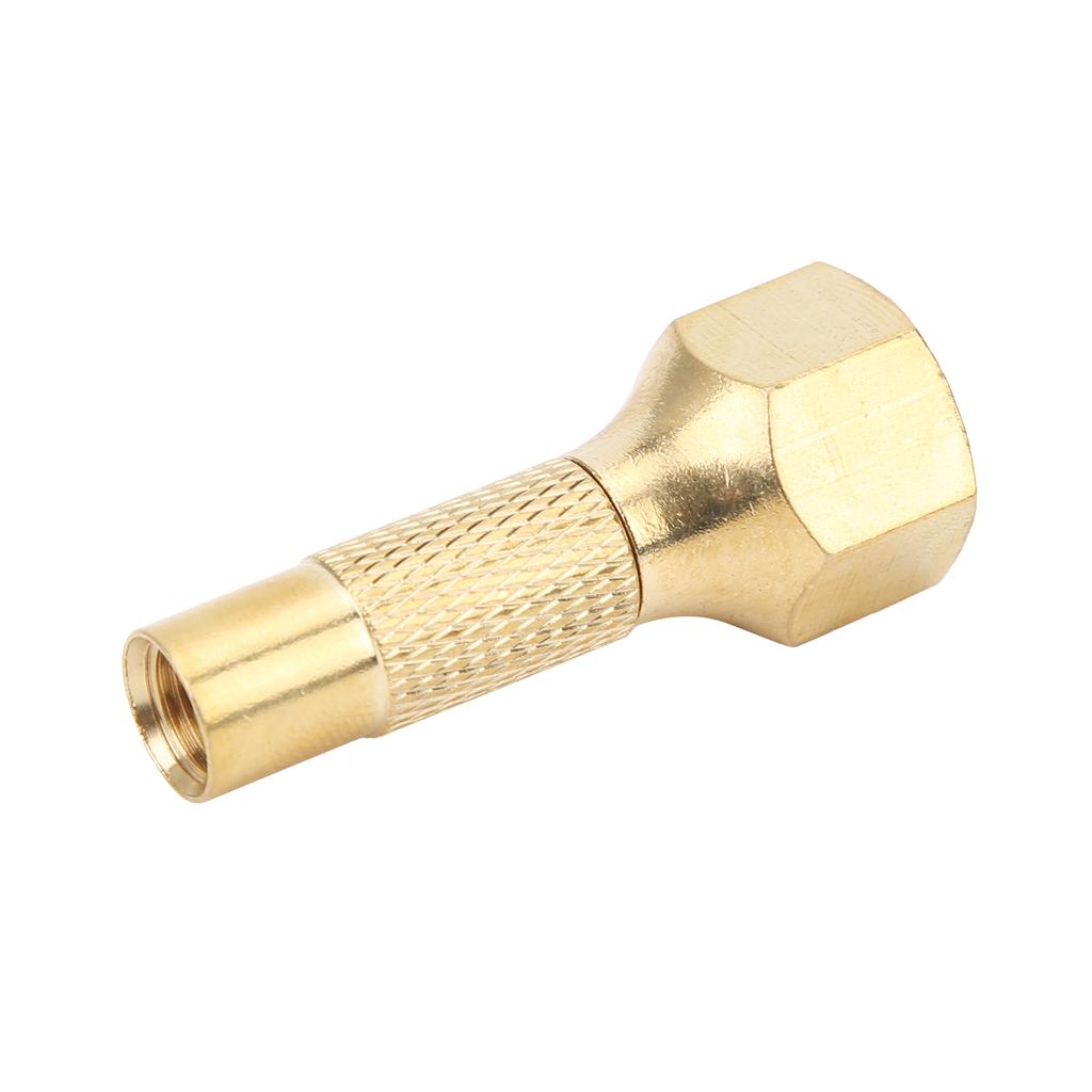 Накидные воздушные патроны Портативный латунный клапан для накачивания шин 1/4 дюйма NPT внутренняя резьба для автомобиля, велосипеда, мотоцикла