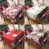 Christmas Tablecloth Easy Care Kitchen A Christmas Decoration Christmas