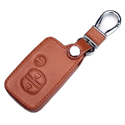 [EMY] Чехол для смарт-ключа Toyota, Держатель для ключей, Aqua Vitz, Corolla Prius и т.д., Коричневый