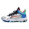 Li-Ning Детские баскетбольные кроссовки Pioneer Spirit I TD Cloud Low-Top Детские кроссовки Standard-White Coin-Gray YKBR050-57