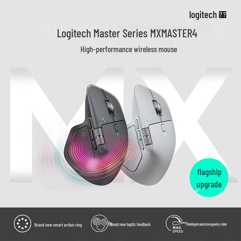 Высокопроизводительная беспроводная мышь Logitech MX Master 4