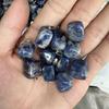 Natural Crystal Agate Irregular Pendants (15-20mm) for DIY Jewelry