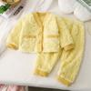 New Models 0-5-year-old Children's Flavored Pajamas Set in Winter Thickened and Warm Boys, Girl Pajamas Girl Cute Pajamas Suits