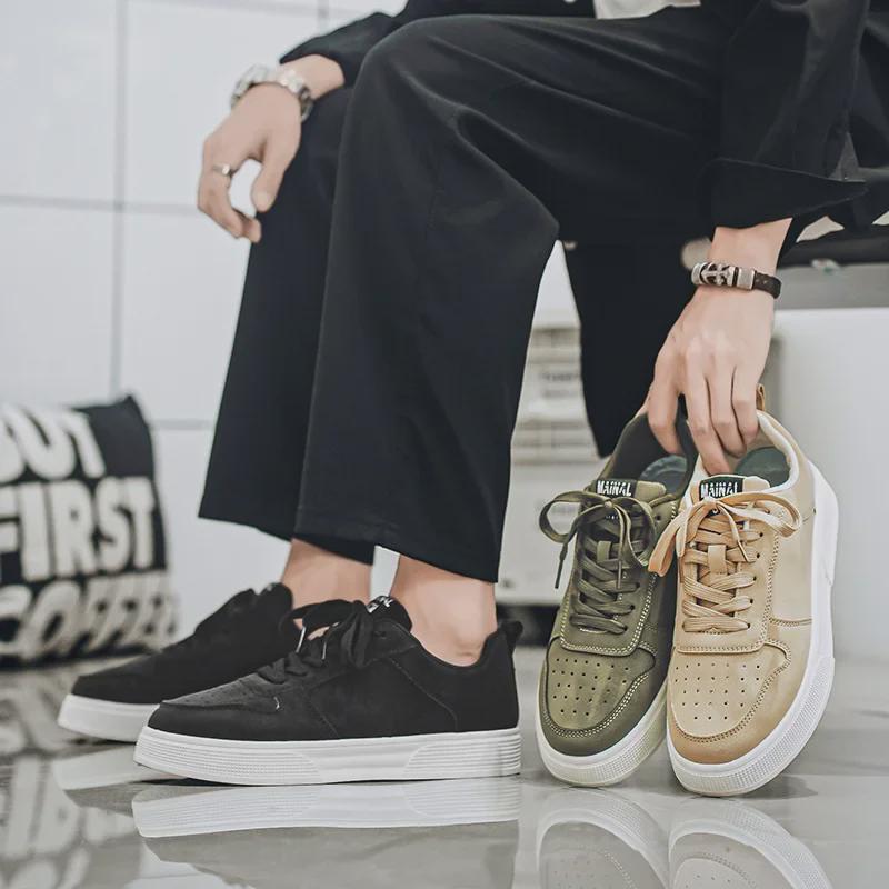 Мужская дышащая и удобная летняя спортивная обувь с низким верхом 2023 года