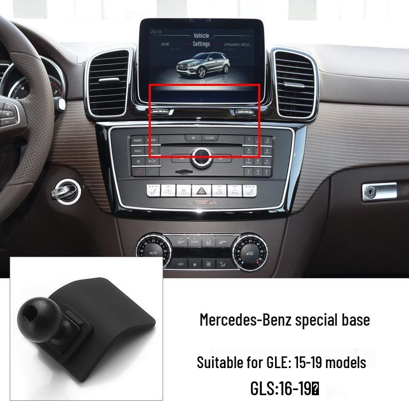 Крепление в вентиляционное отверстие для Mercedes E-Class, A-Class, B-Class, C-Class, GLB, Vito V60