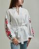Shirt with Belt Seam 151144 XS-S White