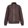 Shop   Women S High Neck Bomber looSe Fit Long Sleeve Brown Naru Wjp260055