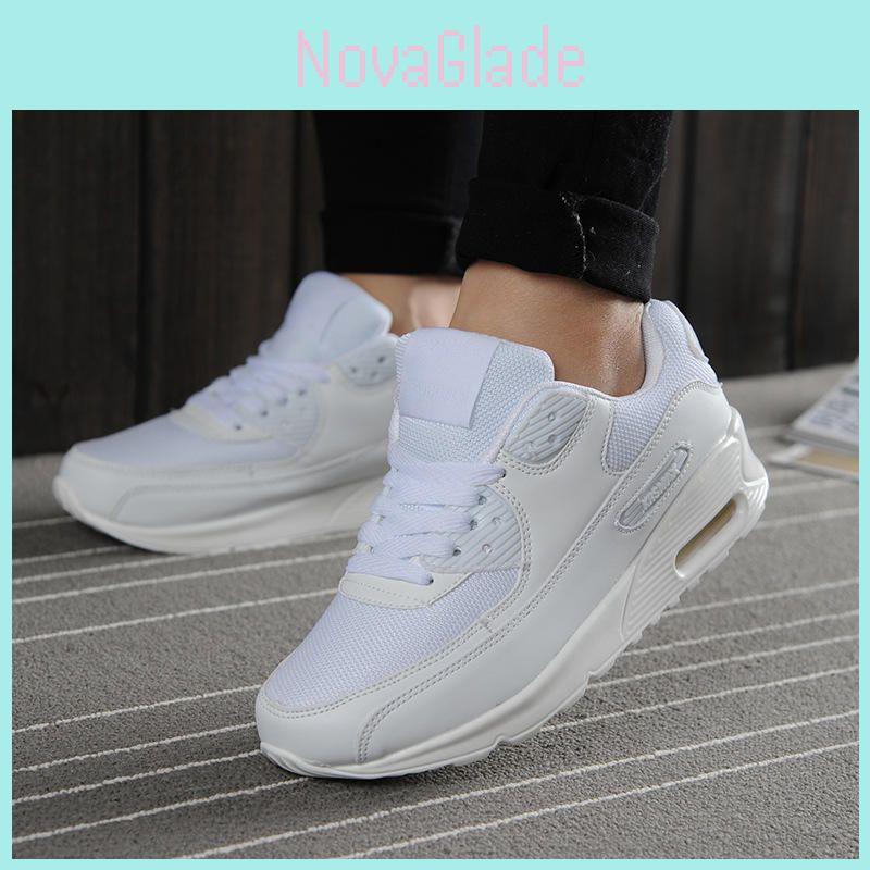Breathable Casual Mesh Sneakers For Women's Gym Running And Sports Activities