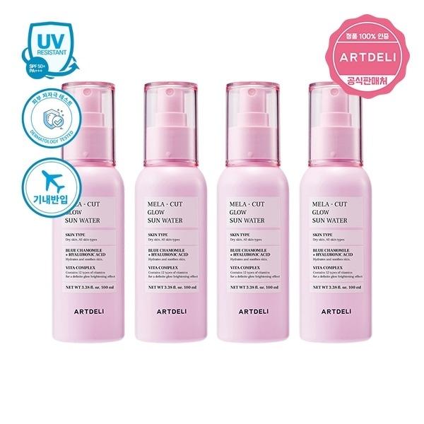 ARTDELI Melacut Sun Water 100ml x4 / SPF50+, PA+++ / Sun Mist / Sun Cream_20374967_587813